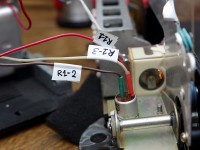 Подпайка проводов к резистору СП4-1